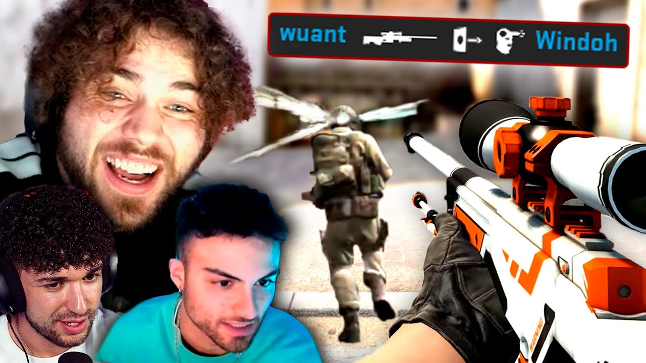wuant joga CS:GO com Windoh e JamieDrake