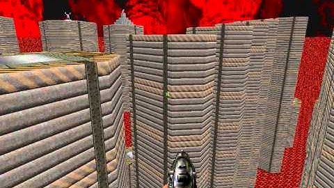 JumpMaze MAP03 "Race to the top!" in 0:23 (Check description for NEW, faster run)