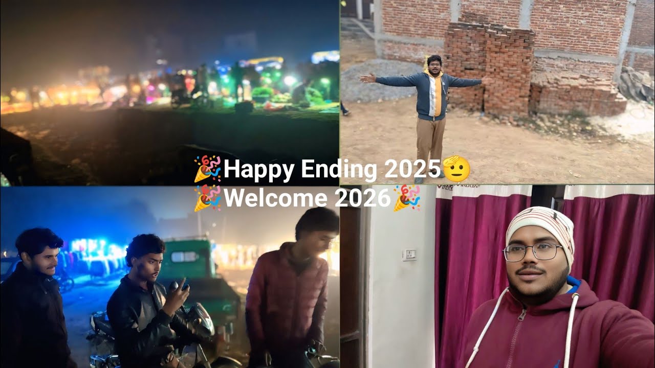 🎉 Year 2025 End Day Vlog | Full Day Enjoy | Excited For New Year 2026 🎉|  Vlog 35 |
