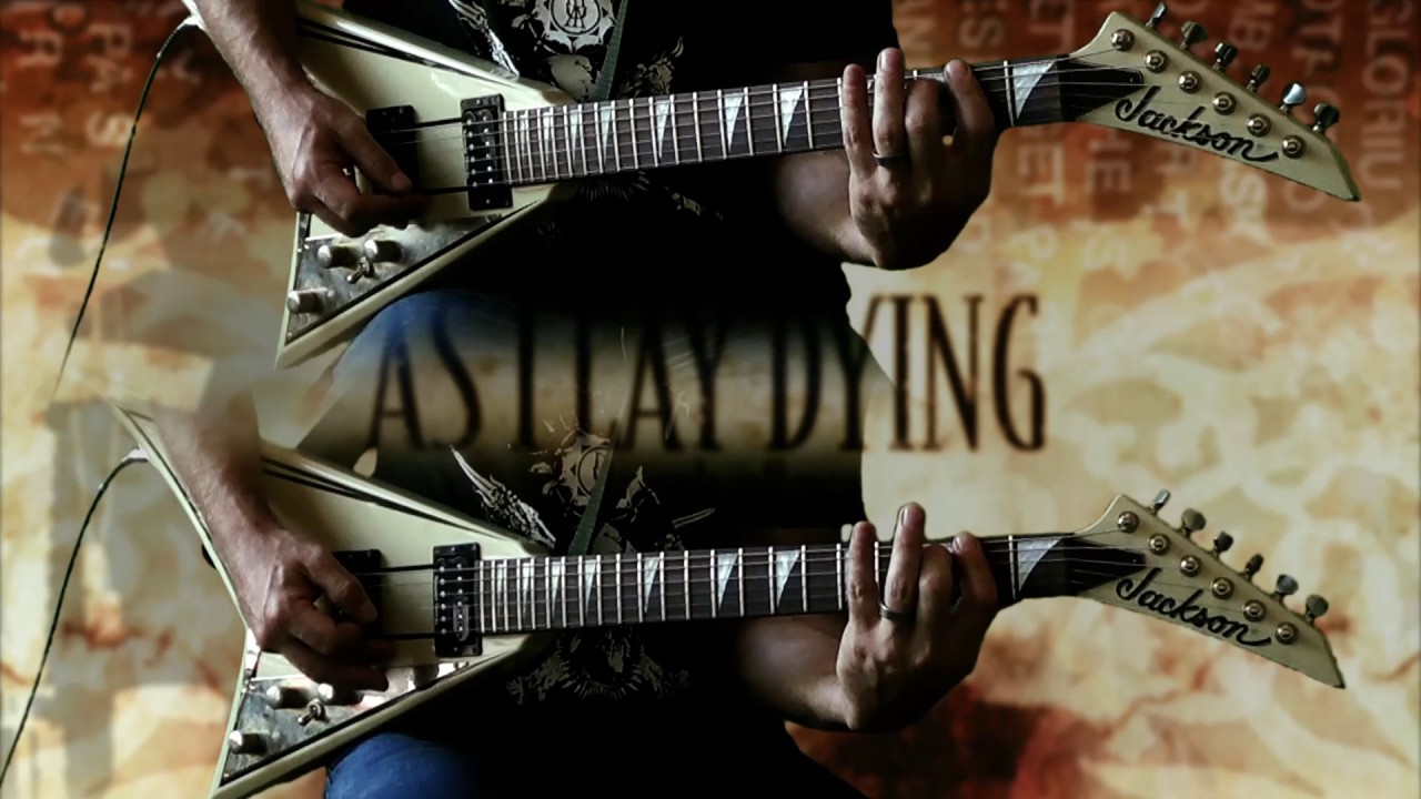 As I Lay Dying - Behind Me Lies Another Fallen Soldier FULL Guitar Cover