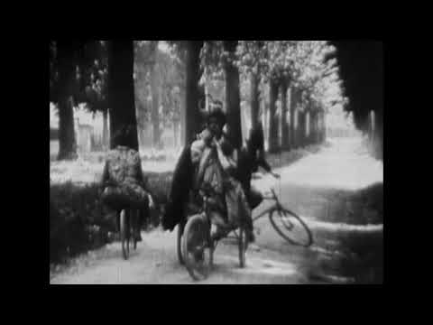 Une noce à bicyclette (1906) Wedding on Bicycles (Pathé)