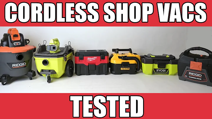 Best Cordless Wet Dry Vacuum For Cars - Ryobi vs Ridgid vs Dewalt vs Milwakee - Shop Vac Battle!