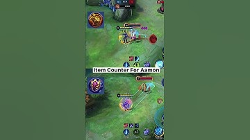 TIPS MLBB!!  item counter aamon #shorts #aamon #mlbb #gamer #fyp