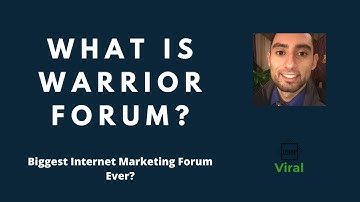 What Is Warrior Forum? - Biggest Internet Marketing Forum Ever?
