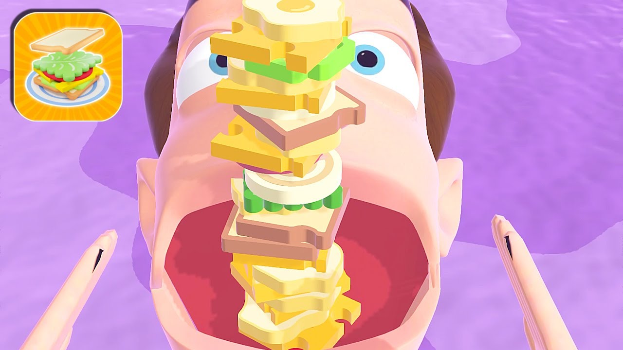 Sandwich Run 3D All Levels Mobile Gameplay Walkthrough iOS,Android New Epic Game Update 0948HG