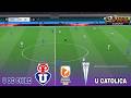 U de Chile vs U Catolica Liga de Primera 2026 Partido Completo Simulacion/Prediccion