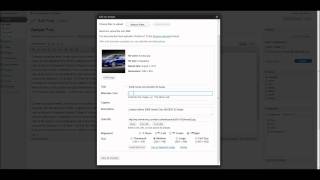 Wordpress Tutorial: How to Add Images to Wordpress Posts - Part 1