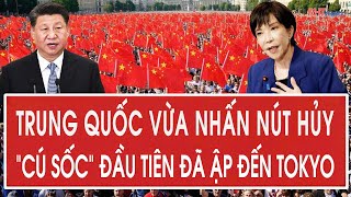 Tâm Điểm Quốc Tế Trung Quốc Vừa Nhấn Nút Hủy, Cú Sốc Đầu Tiên Đã Ập Đến Tokyo