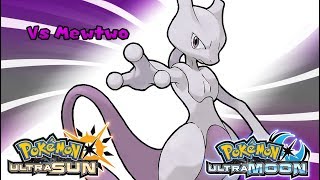 Pokémon UltraSun & UltraMoon - Mewtwo Battle Music (HQ)