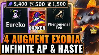 500 Haste 4 Augment Exodia: 1.5k+ Move Speed Rage Bait Veigar | League Arena Gameplay screenshot 4