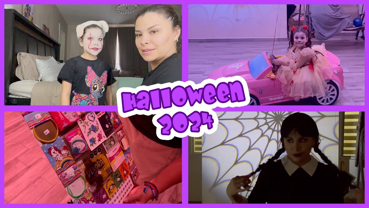 HALLOWEEN 2024 / NOCHE DE BRUJAS / MERLINA Y PENNYWISE /EL PAYASO ESO / LIZ ELIZONDO EN HALLOWEEN