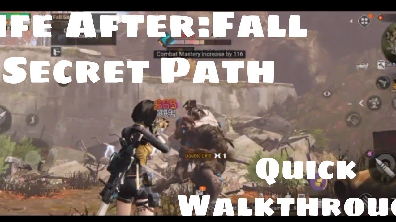 LifeAfter || Fall Secret Path Solo Walkthrough || Xiaoruu L.A