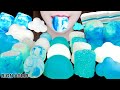 【ASMR】🤍MARSHMALLOW PARTY💙 PLANET GUMMY,MARSHMALLOW TANGHULU MUKBANG 먹방 EATING SOUNDS NO TALKING