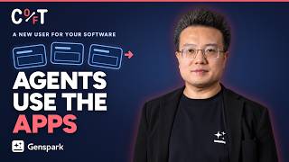 AI Agents Are the New Users of Software | Wen Sang, Genspark screenshot 4