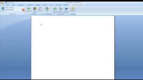 Accelerator for Sage CRM Word Integration