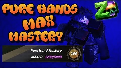 Pure Hands MAX Mastery | Hunty Zombies NEW Update!