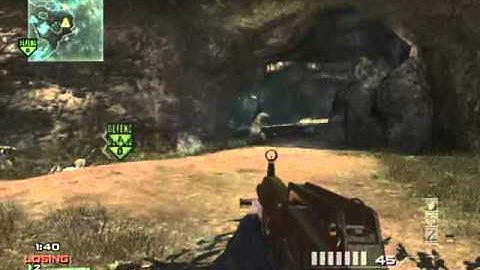 Mw3 - Usas-12 multi kill on SnD