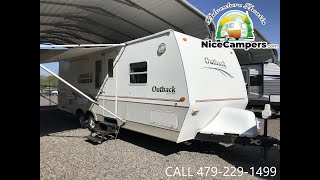 SOLD SOLD! 2002 Keystone Lite-Way Outback @ NiceCampers.com 479-229-1499