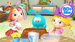 Everythings Rosie - FIND OUT HOW CHOCOLATE IS MADE 🍫 OVER 1 HOUR OF CARTOONS @EverythingsRosie