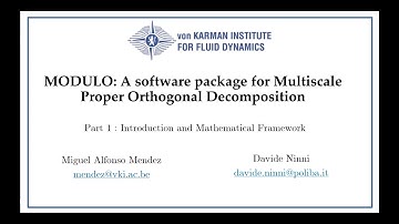 MODULO Tutorial 1 :  Introduction and Mathematical Framework