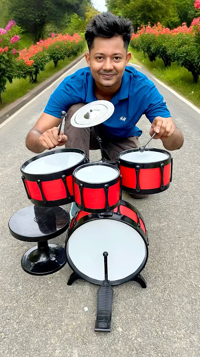Notun Big Band Jazz Drum🥁set’s testing😍#drums