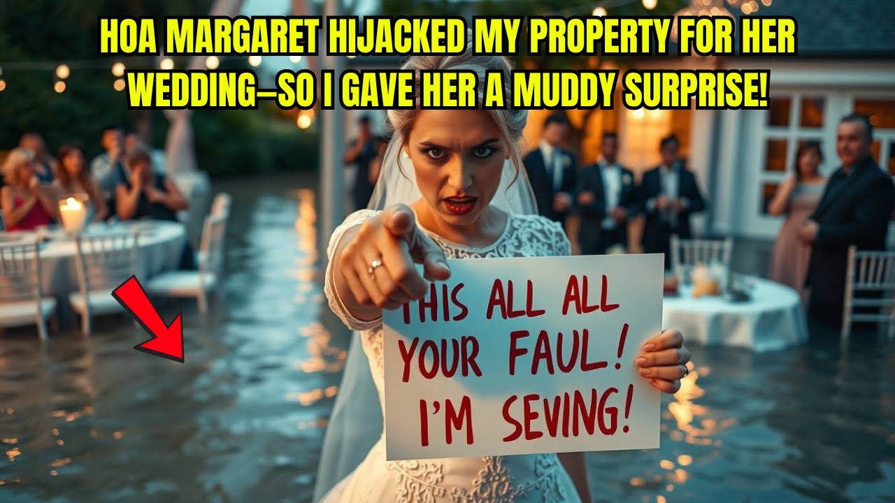 HOA Margaret Hijacked My Property For Her Wedding—So I Gave Her A Muddy Surprise!