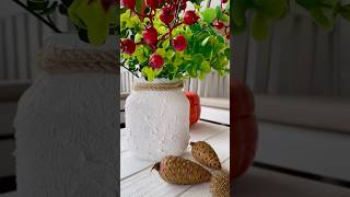 Nutella Kavanozunu Vazoya Dönüştürme Kendin Yap Dekor Diy Jar Craft Ideas Decor