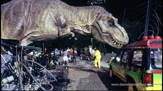 Making of the Jurassic park Trex