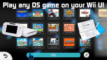How to play any DS game through Wii U Virtual Console - UWUVCI Tutorial 2024