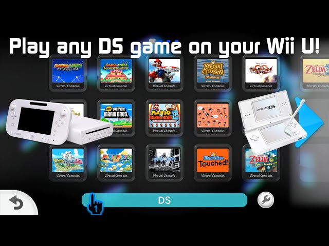 Wii U Peripheral For Playing DS and 3DS Games – Dave's Geeky Ideas