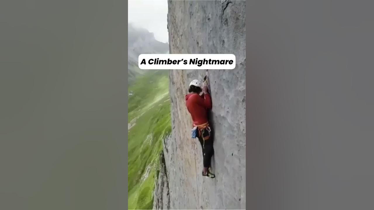 Climbing FAILS | A Climber's Nightmare #shorts