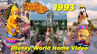 1993 Restored VHS Disney World Home Video Visiting Magic Kingdom