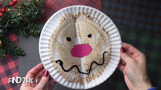 Paper Plate & Paint Splat Gingerbread Man – Kid Craft