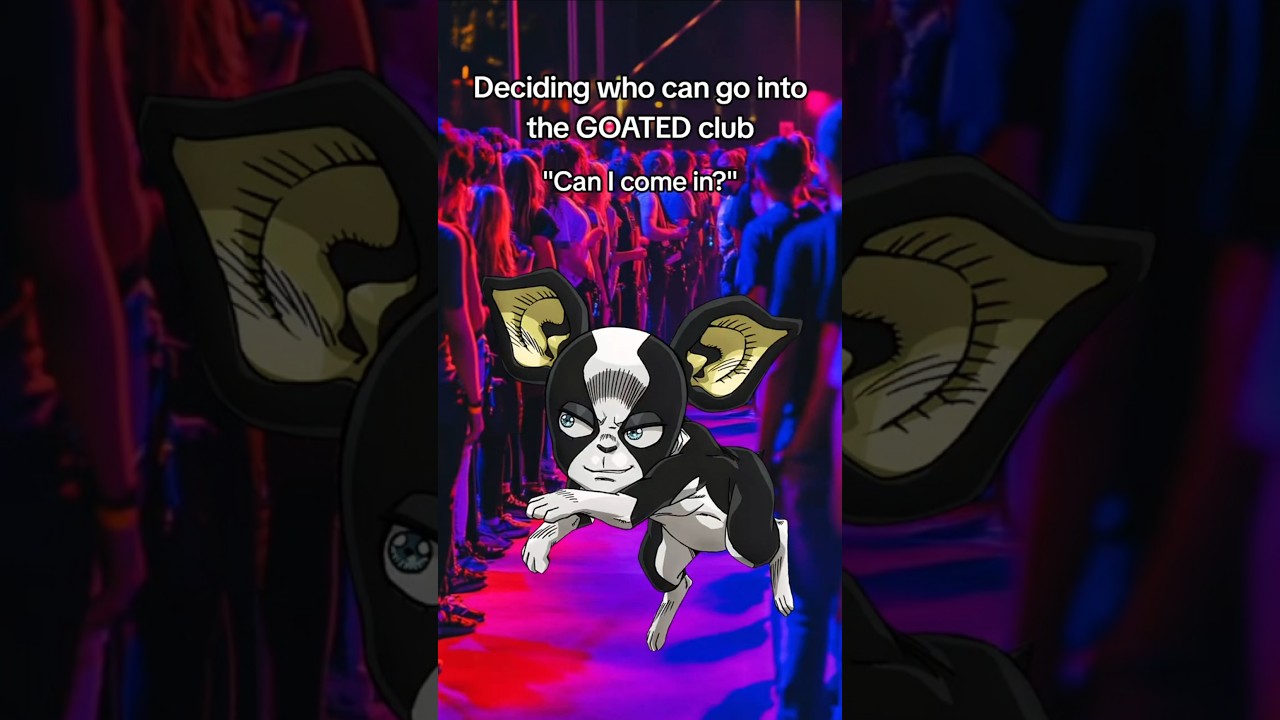 The GOATED Animal Stand User Club 🐶