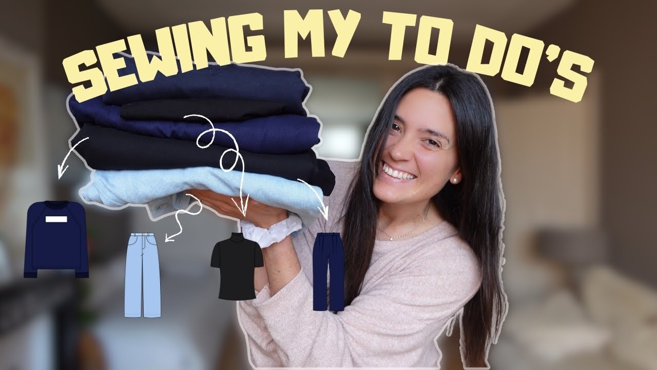 Sewing My Pile of Undone Projects | Cozy Sewing