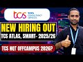 TCS Free Hiring 2025 &amp; 2026 batch | TCS Atlas &amp; Smart Hiring | TCS NQT 2026 Offcampus ?