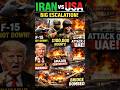 Iran vs USA War Update 🔥 F-15 Down? $100K Bounty & UAE Attack | Big Escalation