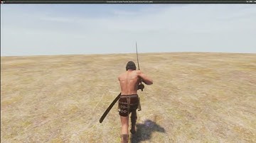 Conan Exiles - Samurai Jack Katana (mod) - Working sword sheath!!!