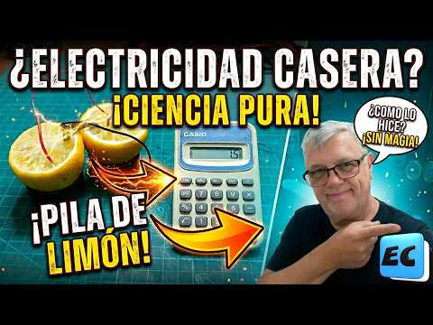 Generate electricity at home with lemons