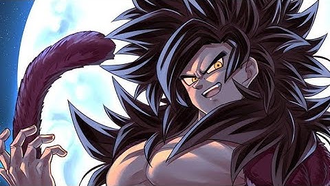 Goku goes Ssj3 /Ssj4  with ssj3 theme english