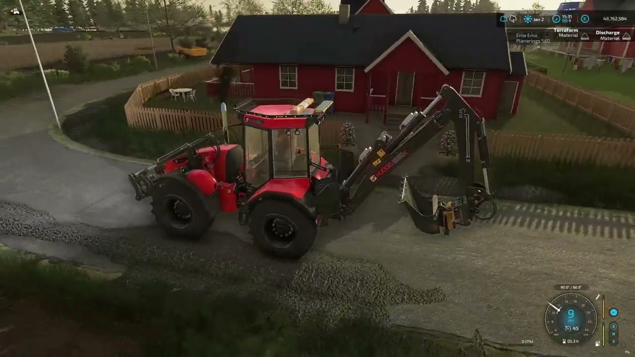 återfyller med Huddig 1260c i fs22