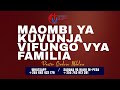 MAOMBI YA KUVUNJA VIFUNGO VYA FAMILIA NA MADHABAHU ZA FAMILIA