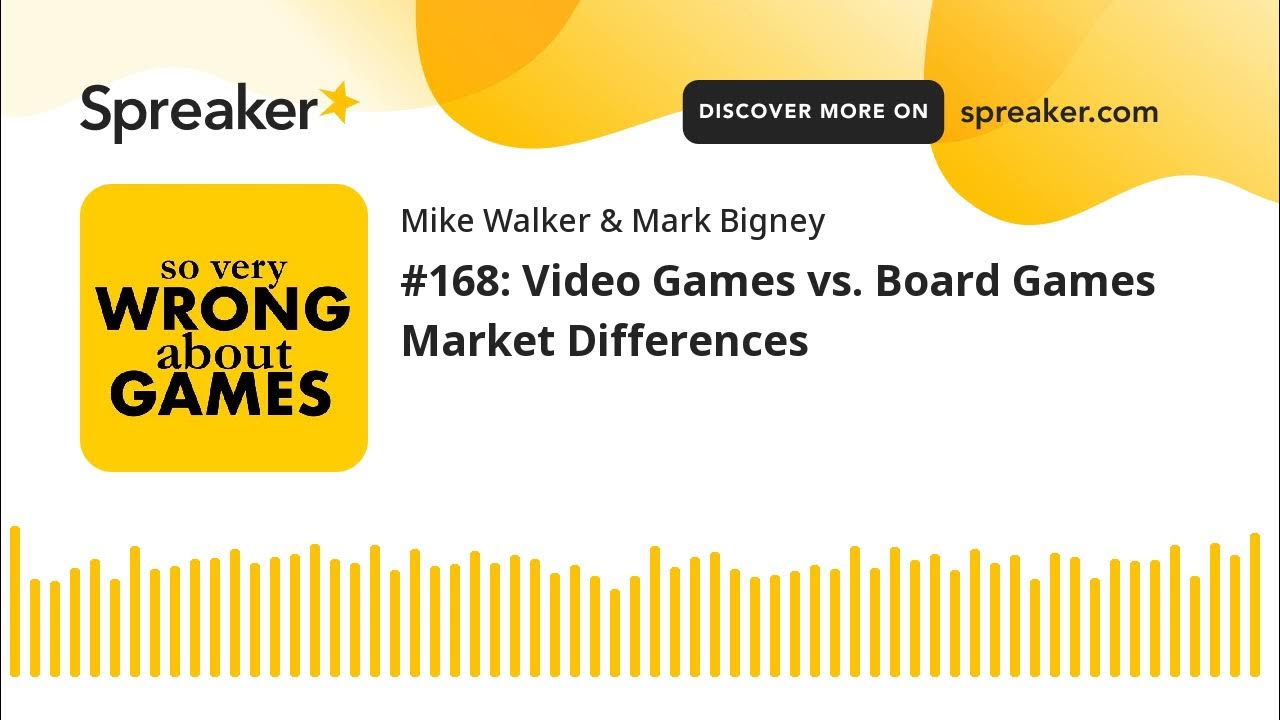 168 Video Games vs. Board Games Market Differences YouTube