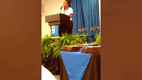 My graduation speech
