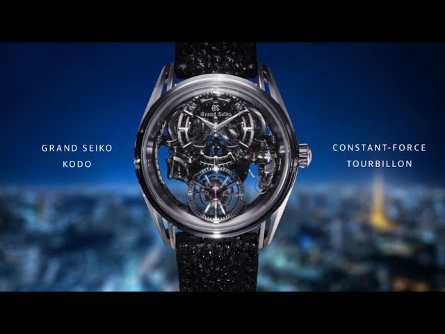Grand Seiko Kodo Constant-force Tourbillon Promotional Movie SLGT003 -  YouTube
