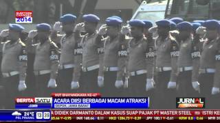 Presiden SBY Pimpin Upacara HUT Bhayangkara
