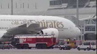 First landing of Emirates A380 in Munich | Munich | Emirates Airline