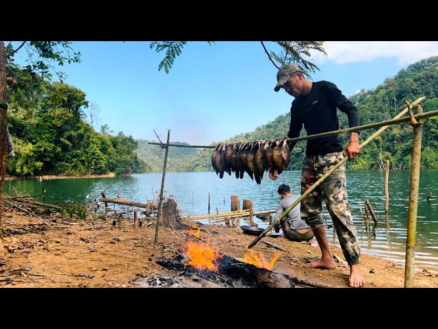 60 H Sống Trong Rừng Săn Tìm Cá Lớn || camping and fishing in the forest class=