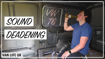 Installing Dodo Sound Deadening & Thermo Liner to Our VW Transporter // Van Life Couple Vlog