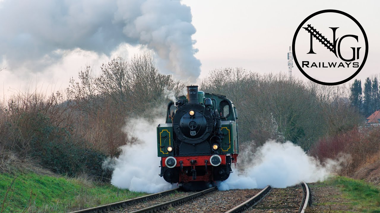 28&29 januari 2023 Proefritten stoomloc Bonne bij de Miljoenenlijn